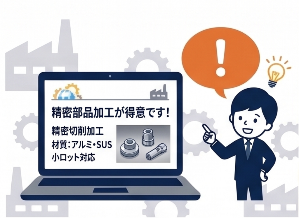 ファーストビューで「何ができる会社か」を具体的に伝える