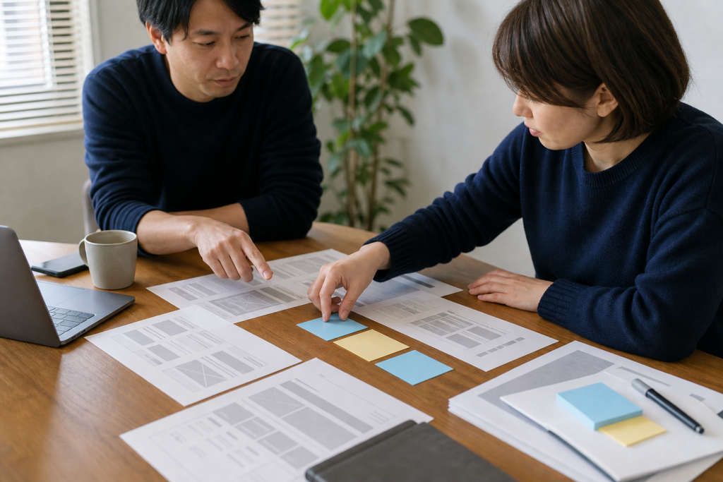 ホームページ改善の優先順位の具体例