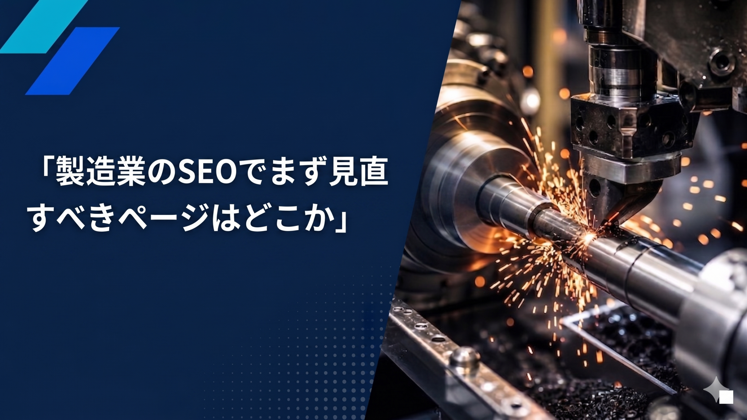製造業のSEOでまず見直すべきページはどこか